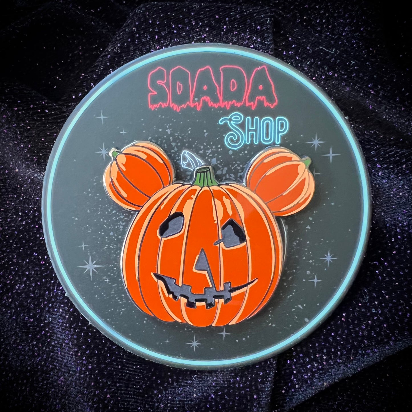 Magically Horrific™ “Boogeyman Pumpkin Ears" Enamel Pin