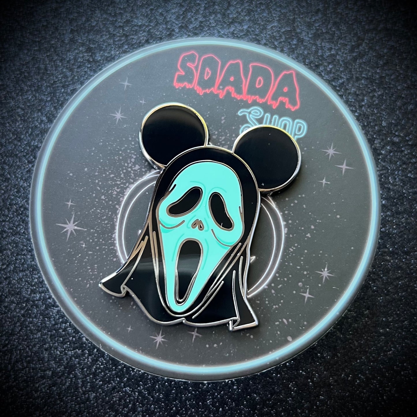 Magically Horrific™ “Ghost" Enamel Pin (Mint Green)