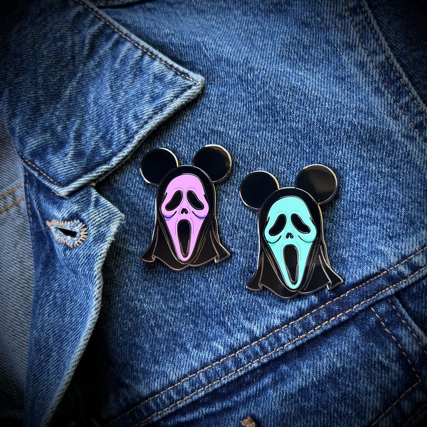 Magically Horrific™ “Ghost" Enamel Pin (Mint Green)