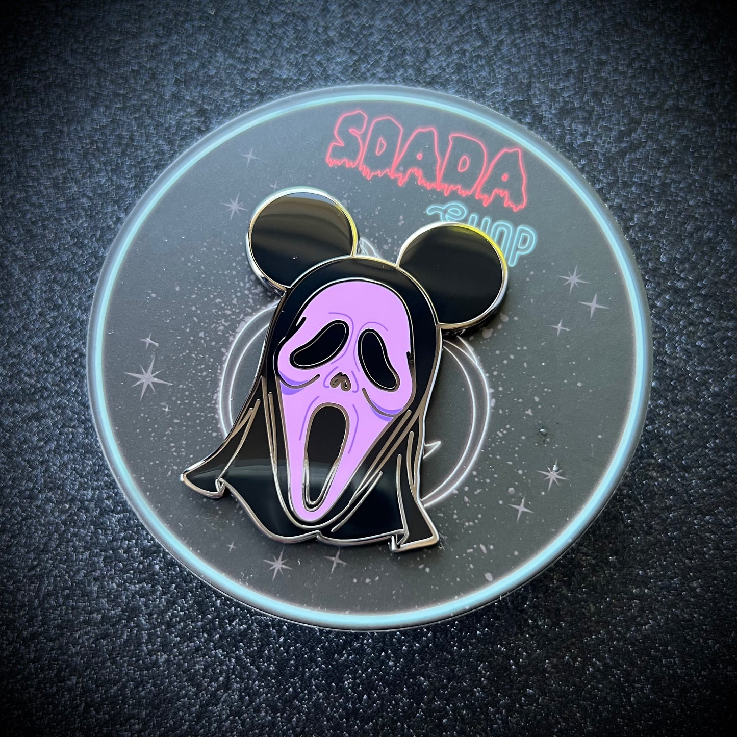 Magically Horrific™ “Ghost" Enamel Pin (Pastel Purple)