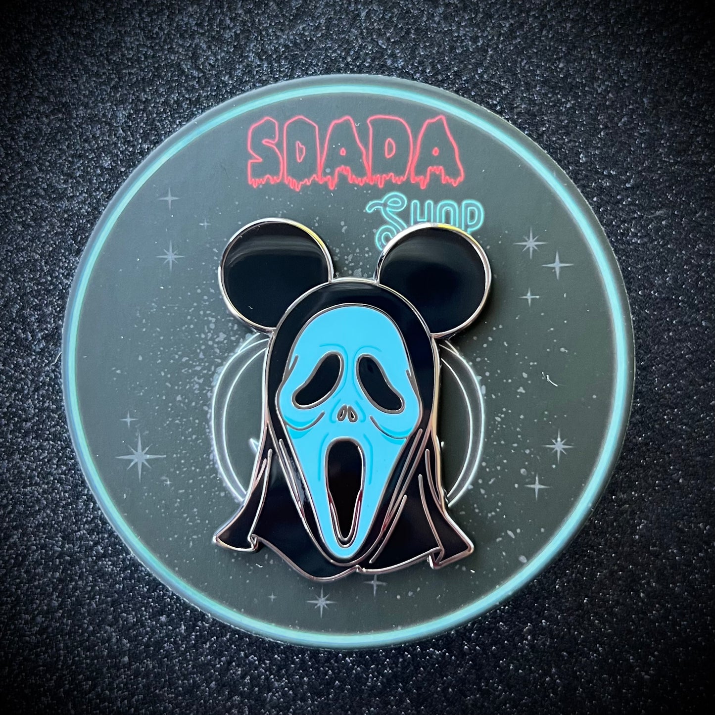 Magically Horrific™ "Ghost" Enamel Pin (Pastel Blue)