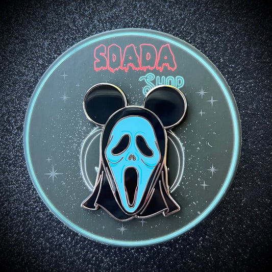 Magically Horrific™ "Ghost" Enamel Pin (Pastel Blue)