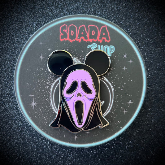 Magically Horrific™ “Ghost" Enamel Pin (Pastel Purple)