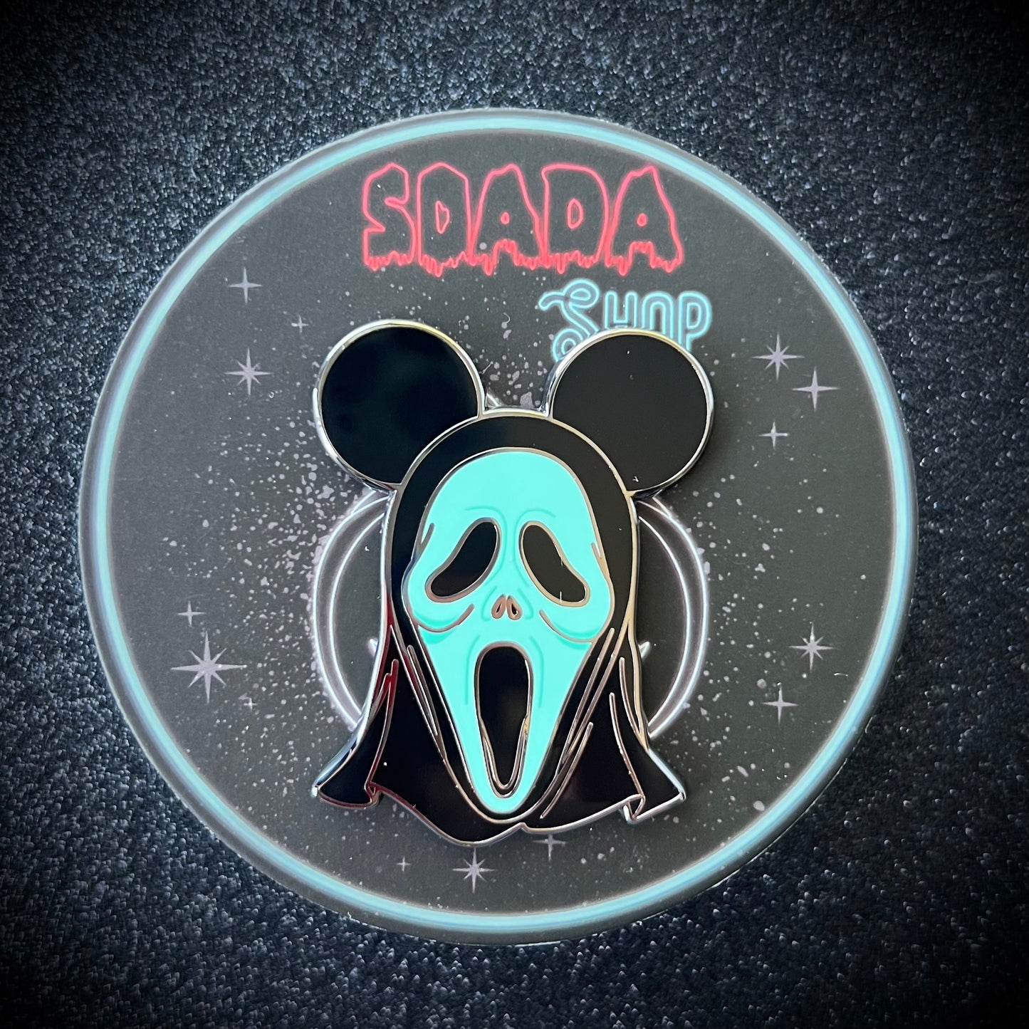Magically Horrific™ “Ghost" Enamel Pin (Mint Green)