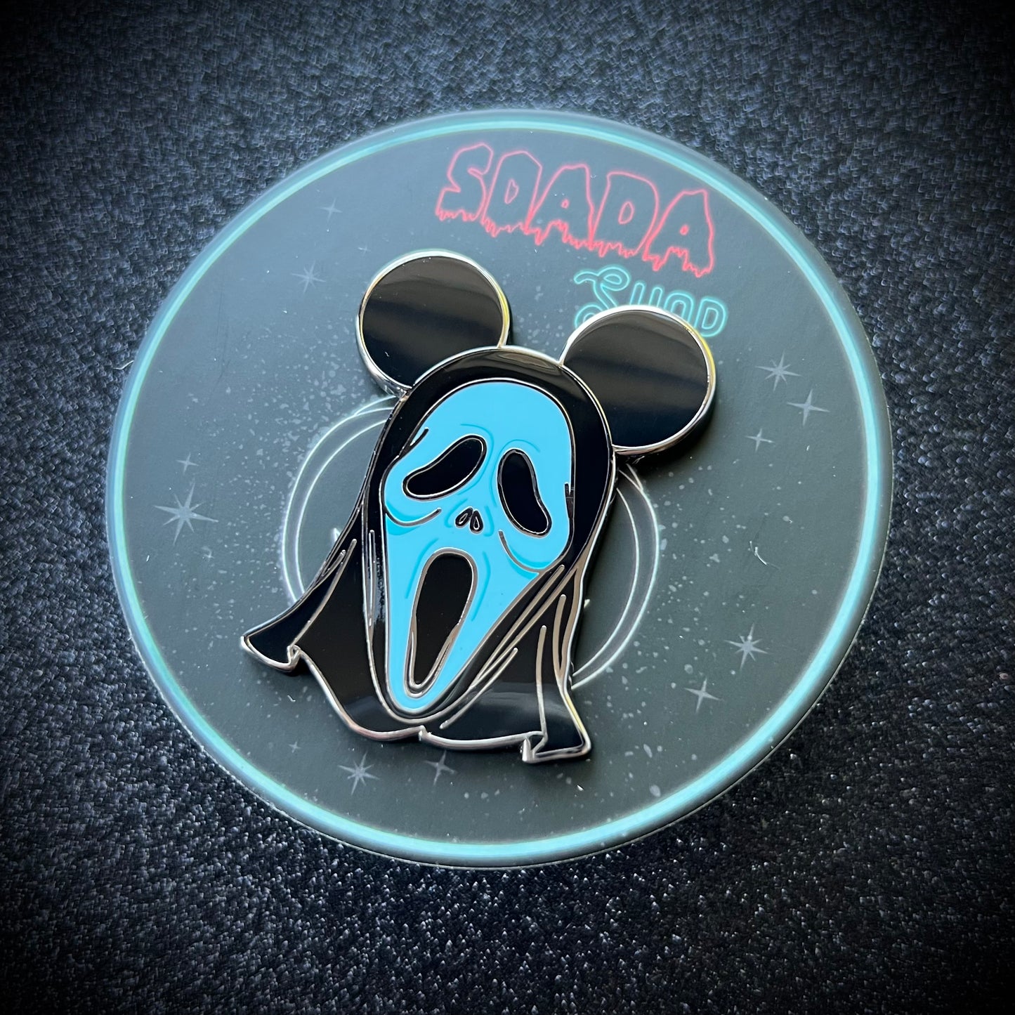 Magically Horrific™ "Ghost" Enamel Pin (Pastel Blue)