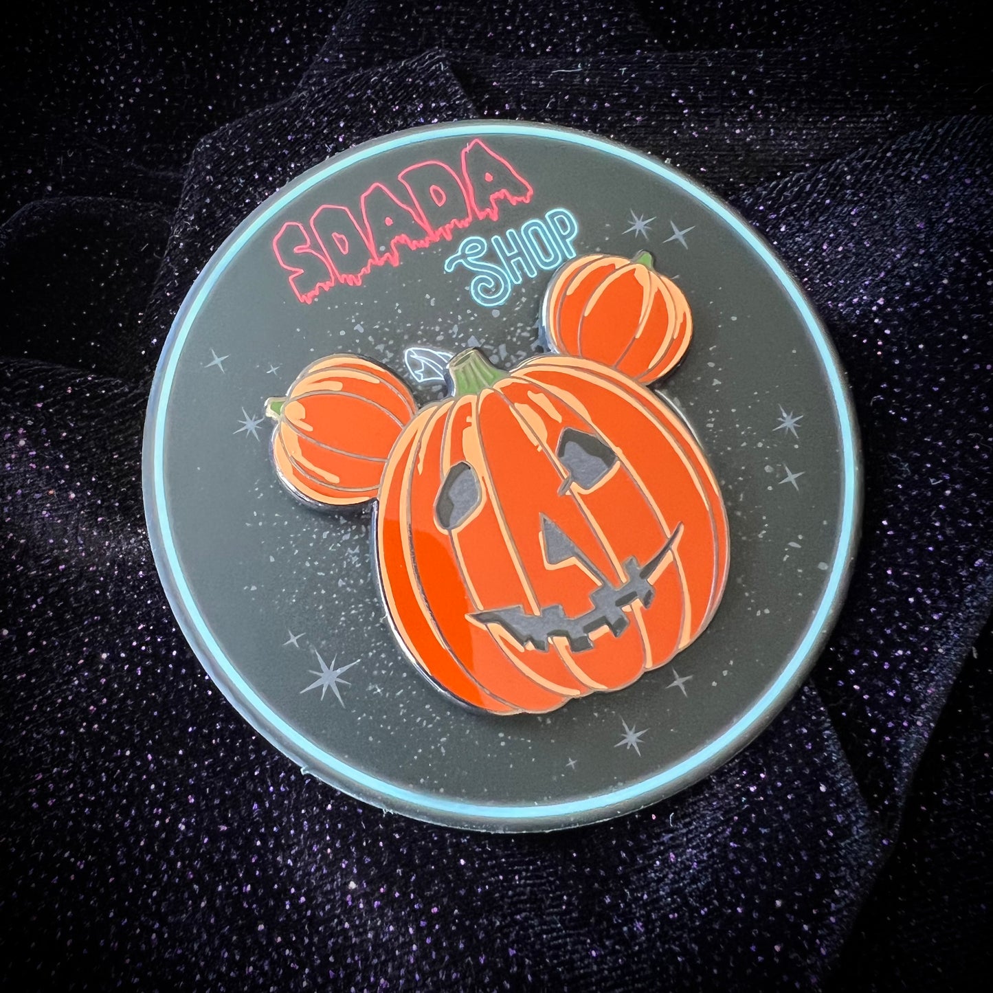 Magically Horrific™ “Boogeyman Pumpkin Ears" Enamel Pin
