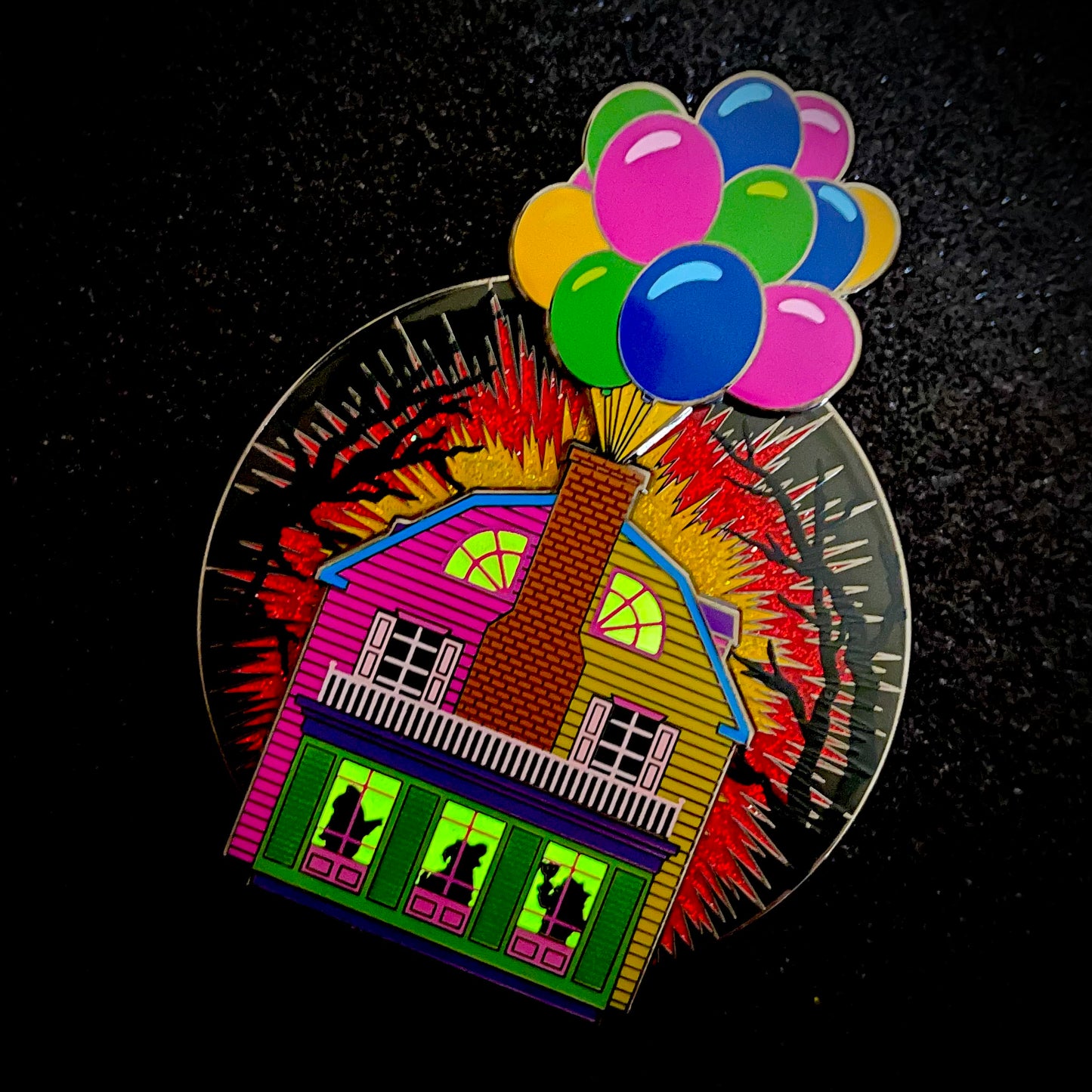 Magically Horrific™ “BALLOON HELL HOUSE" Limited Edition Pin