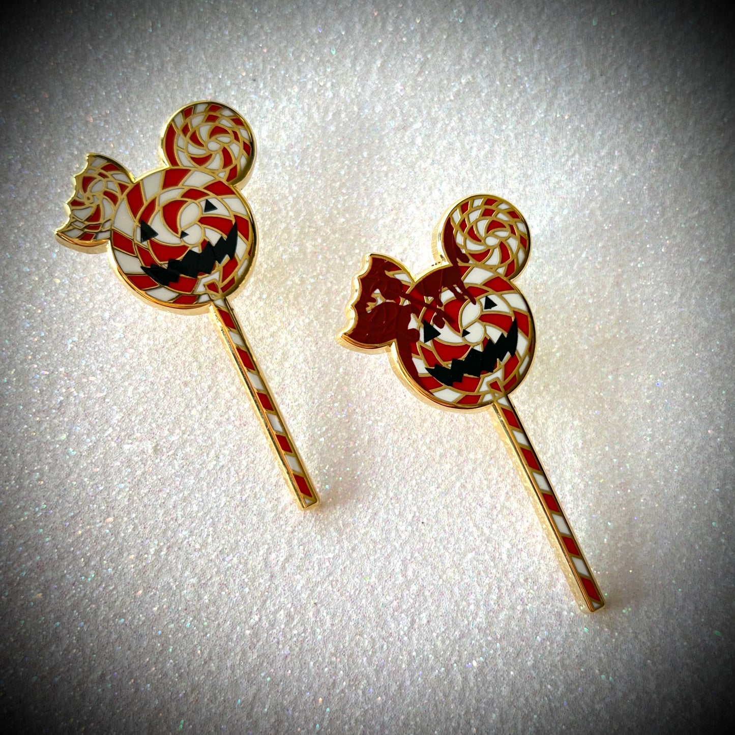 Peppermint Lollipop Enamel Pin